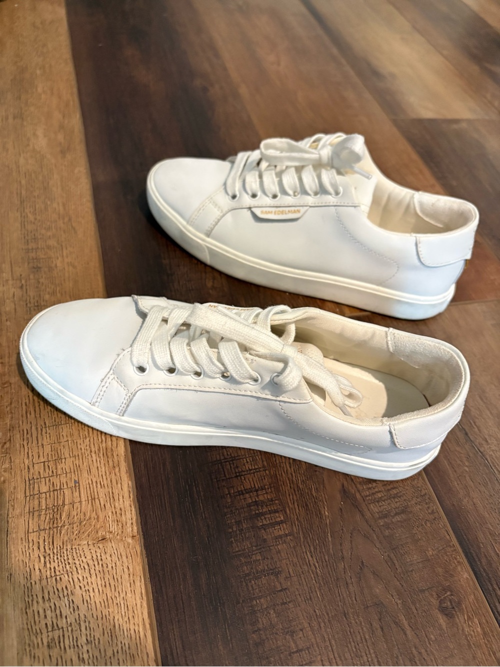 Sam Edelman Poppy Sneaker, White, 8M - Picture 4 of 6
